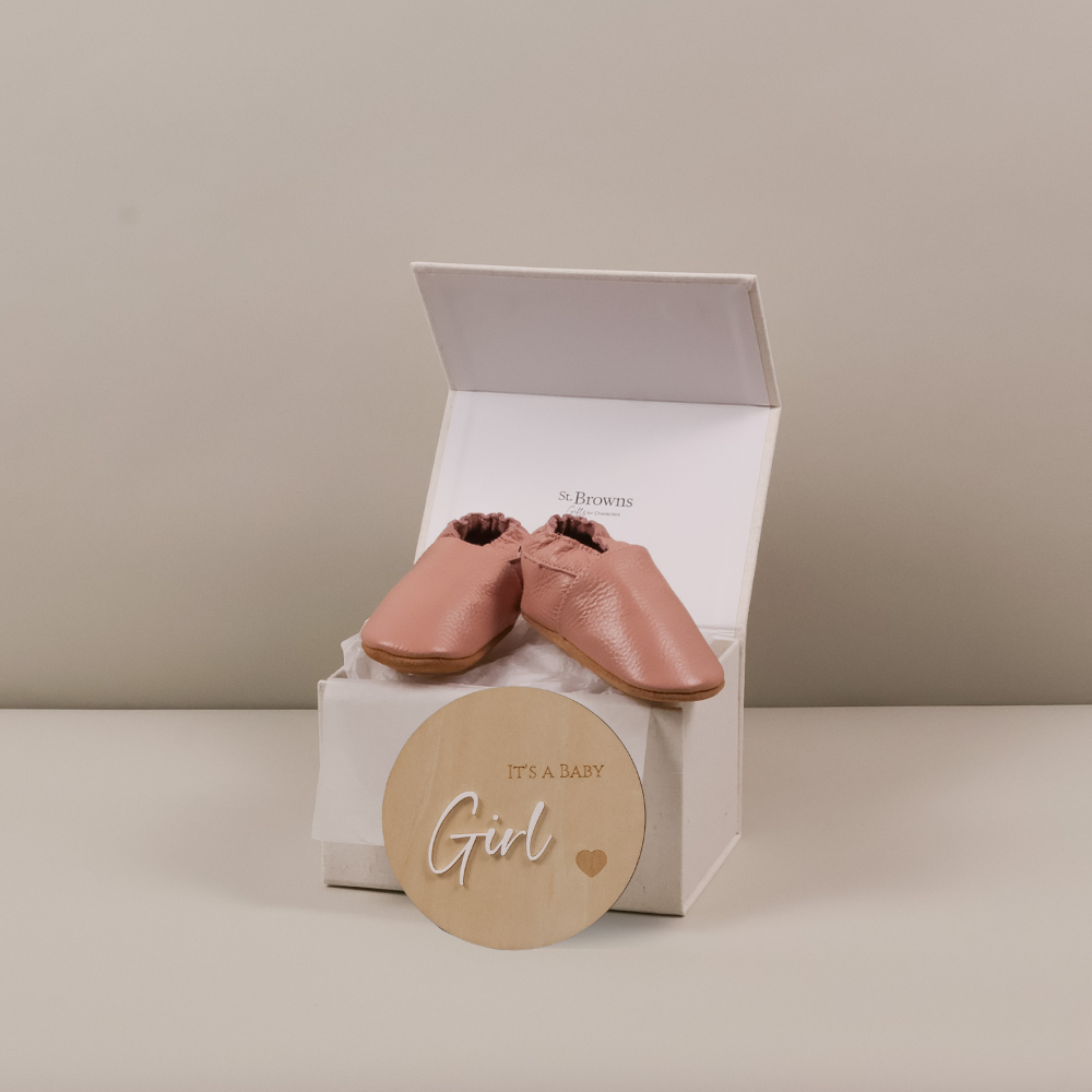 Baby Announcement Unique Girl