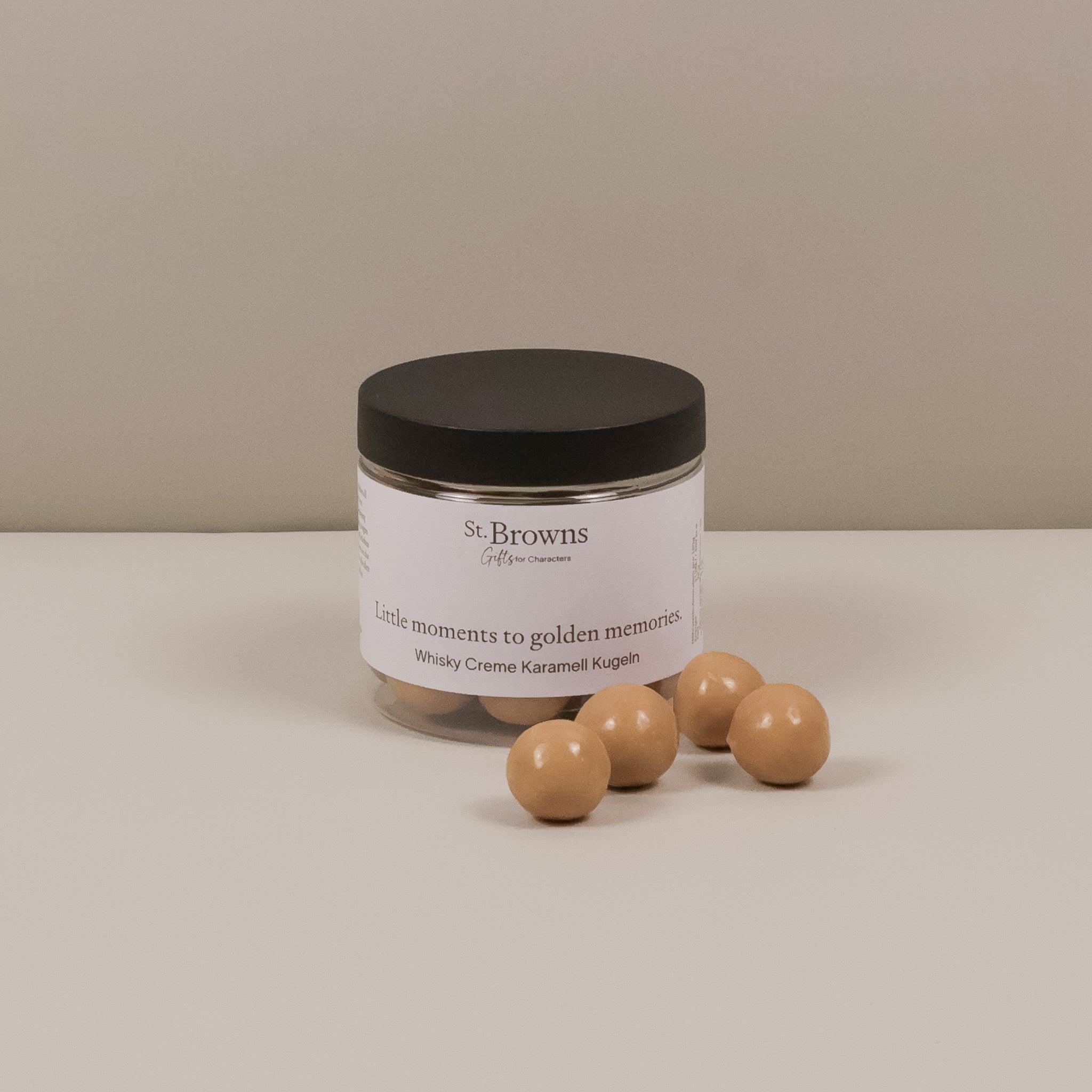 Black Style Unique Schlüsselanhänger & Whisky Creme Karamell-Kugeln