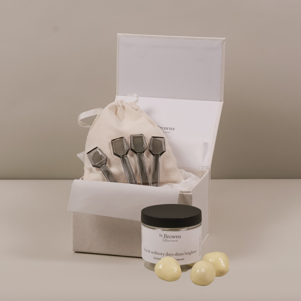 Cream Bean Unique Glaslöffel