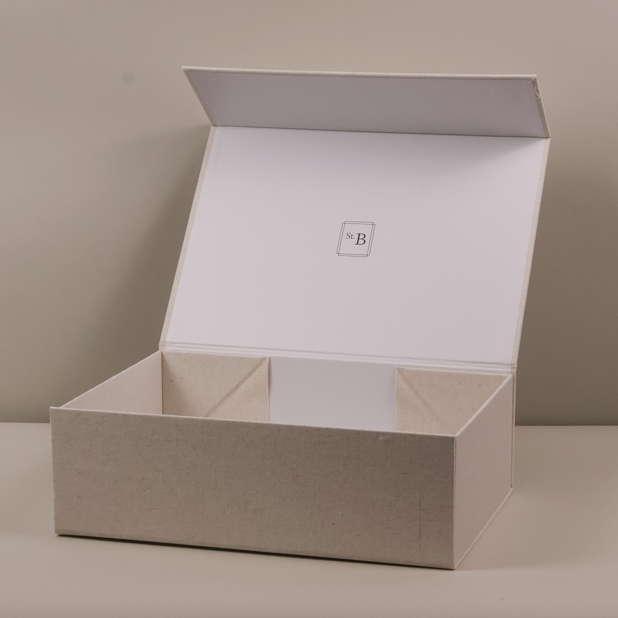 Leinenbox Deluxe beige
