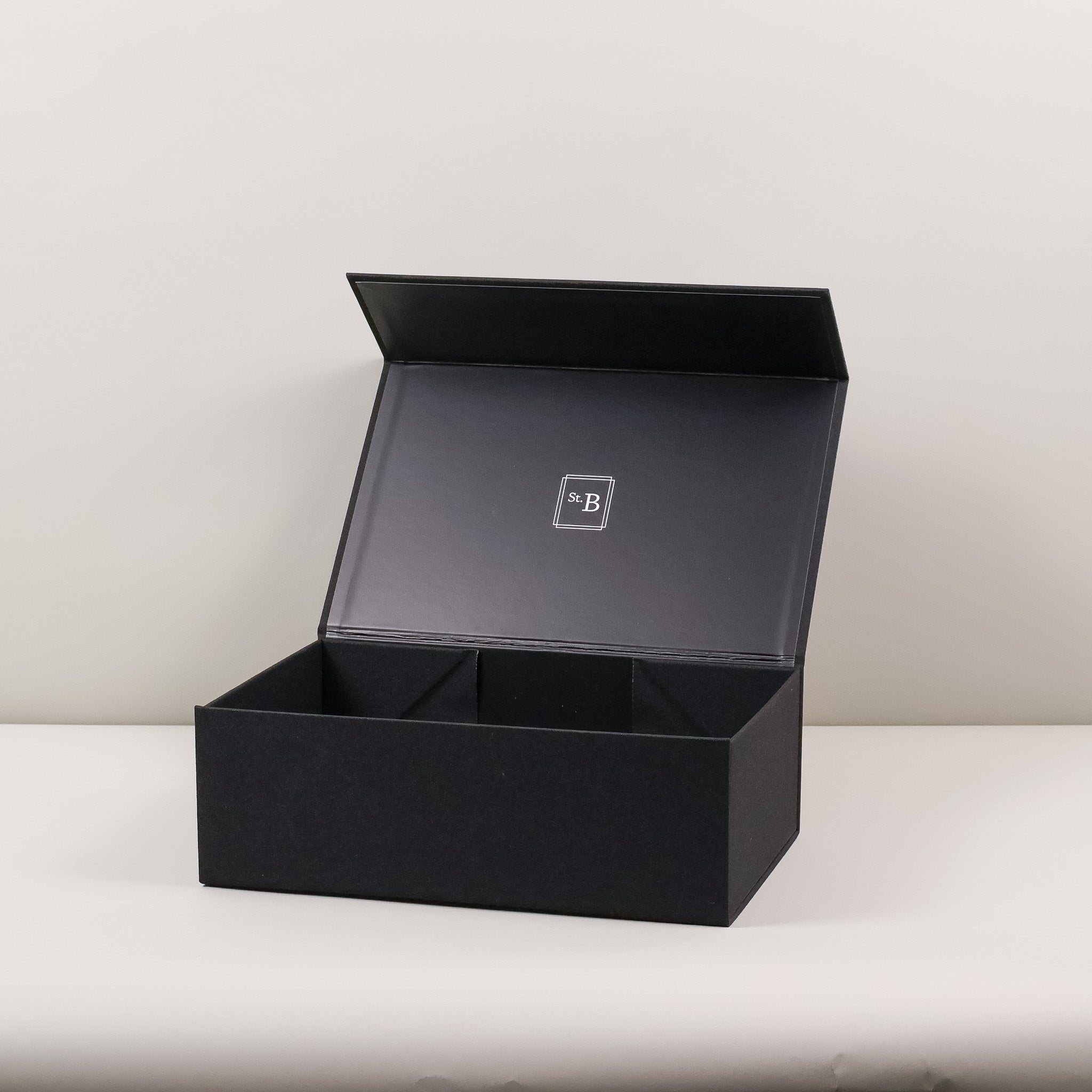 Leinenbox Deluxe schwarz